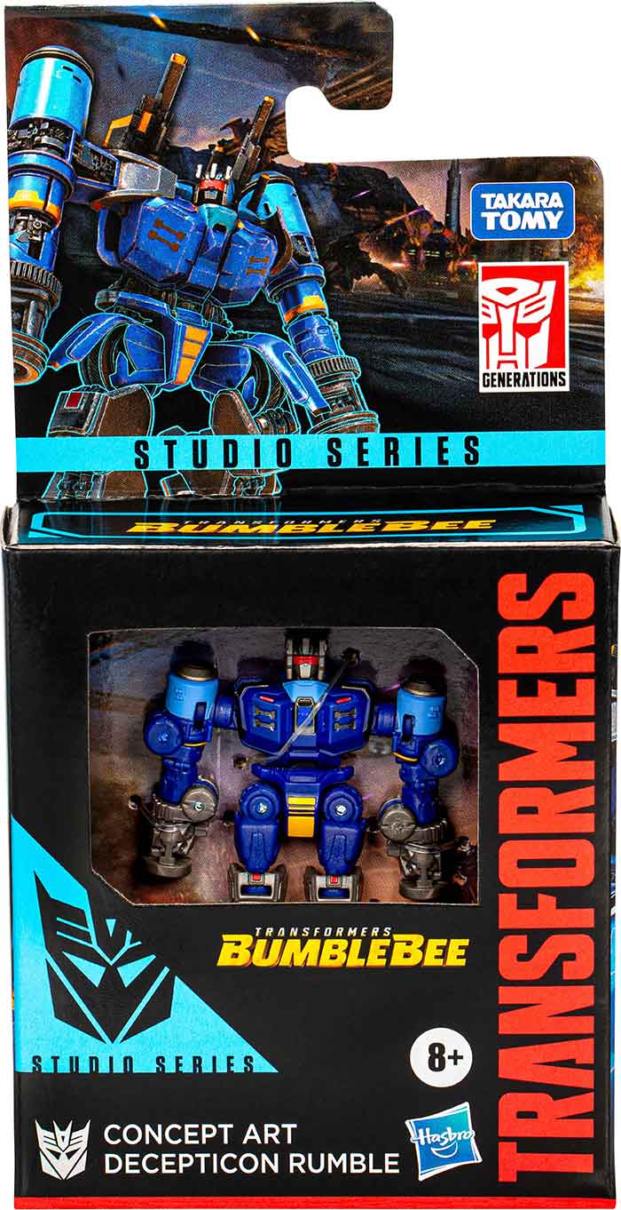 Transformers Studio Series 3.75 Inch Action Figure Core Class (2024 Wave 1) - Concept Art Rumble