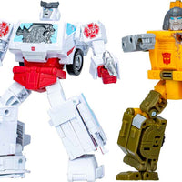 Transformers Studio Series 5 Inch Action Figure Deluxe Class 2-Pack Exclusive - Brawn & Ratchet