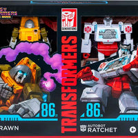 Transformers Studio Series 5 Inch Action Figure Deluxe Class 2-Pack Exclusive - Brawn & Ratchet