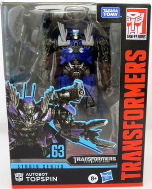 Transformers Studio Series 6 Inch Action Figure Deluxe Class (2020 Wave 3) - Top Spin #63