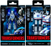 Transformers Studio Series 6 Inch Action Figure Deluxe Class (2025 Wave 2) - Set of 2 (Wheeljack - Jazz)