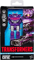Transformers Studio Series 6 Inch Action Figure Deluxe Class (2026 Wave 7) - Shockwave (TF One)