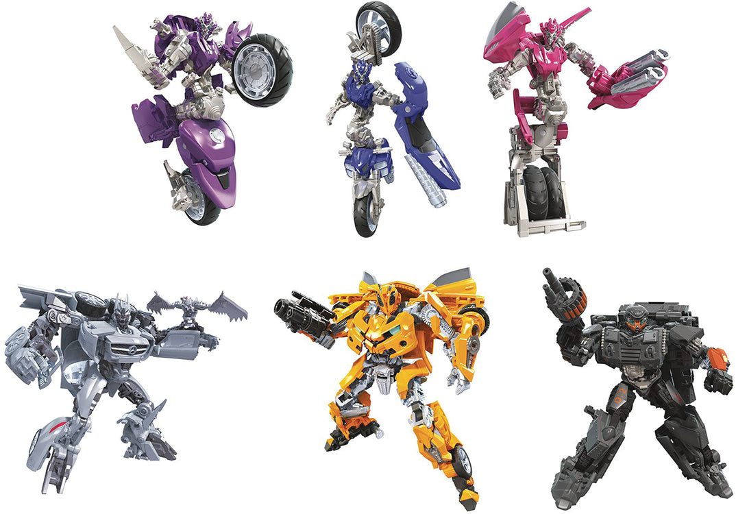 Transformers Studio Series 6 Inch Action Figure Deluxe Class - Set of ...