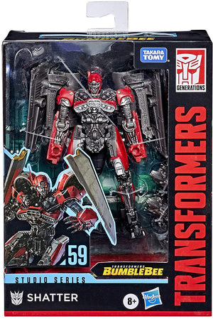 Transformers Studio Series 6 Inch Action Figure Deluxe Class - Shatter #59