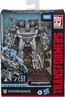 Transformers Studio Series 6 Inch Action Figure Deluxe Class - Soundwave #51