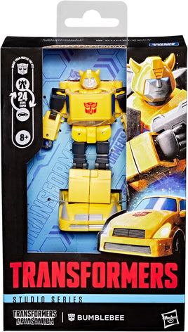 Transformers Studio Series 6 Inch Action Figure Deluxe Class - Bumblebee (Devastation)