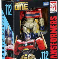 Transformers Studio Series 5 Inch Action Figure Deluxe Class Level - Optimus Prime #112