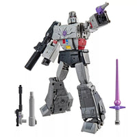 Transformers Studio Series 7 Inch Action Figure Leade Class Exclusive - Battle Damaged Megatron