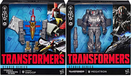 Transformers Studio Series 8 Inch Action Figure Leader Class (2026 Wave 7) - Set of 2 (Megatron - Swoop)