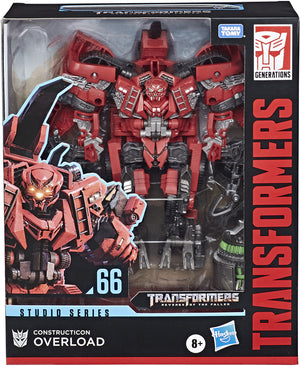 Transformers Studio Series 8 Inch Action Figure Leader Class - Overload #66