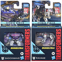 Transformers Studio Series 3.75 Inch Action Figure Core Class Wave 1 - Set of 2 (Ravage - Shockwave)
