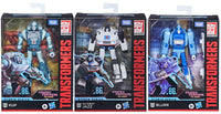 Transformers Studio Series 5 Inch Action Figure Deluxe Class (2021 Wave 1) - Set of 3 (Jazz - Kup - Blurr)