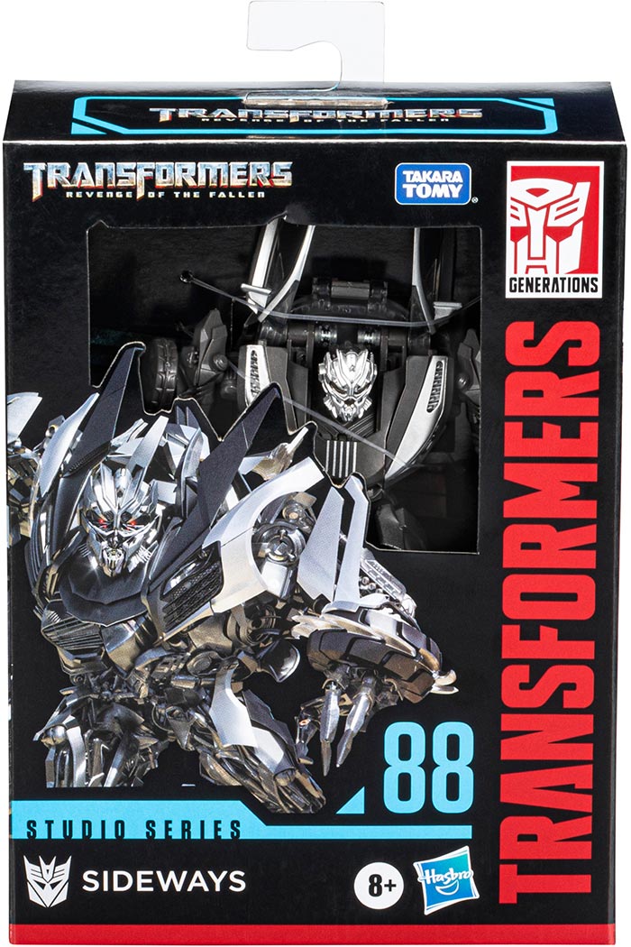 Transformers Studio Series 5 Inch Action Figure Deluxe Class (2022 Wave 3) - Sideways