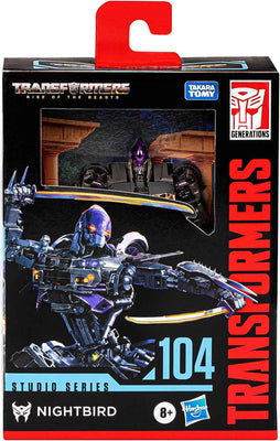 Transformers Studio Series 6 Inch Action Figure Deluxe Class (2023 Wave 4) - Nightbird #104