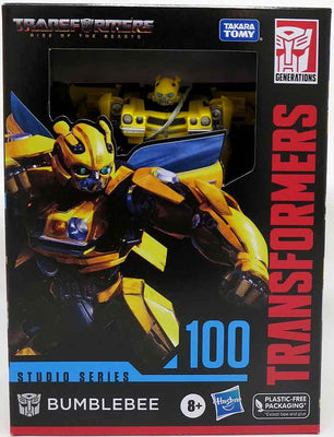 Transformers Studio Series 5 Inch Action Figure Deluxe Class (2022 Wave 5) - Rise of the Beast #100  Bumblebee