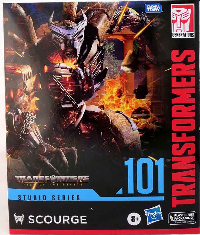 Transformers Toys Scourge Action Figure, Rise Of The Beasts, 8.66 Inch  Pre-assembled Model Kit Amk Series, Today's Best Daily Deals