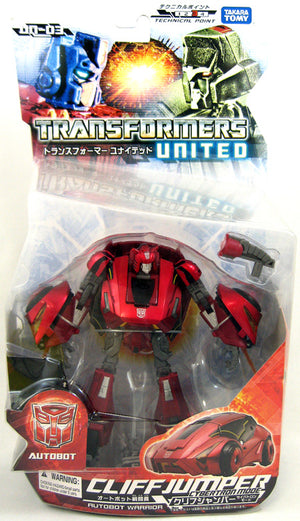 Transformers United 6 Inch Action Figure - Cliffjumper UN-03