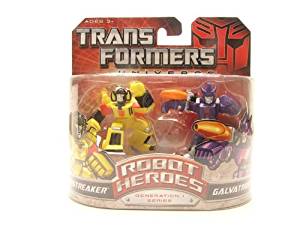 Transformers Universe 3 Inch Action Figure Robot Heroes - Sunstreaker Vs Galvatron (Sub-Standard Packaging)