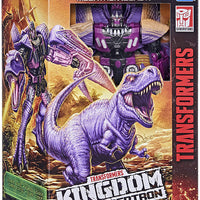 Transformers War For Cybertron Kingdom 8 Inch Action Figure Leader Class Wave 1 - T-Rex Megatron (Beast) WFC-K10