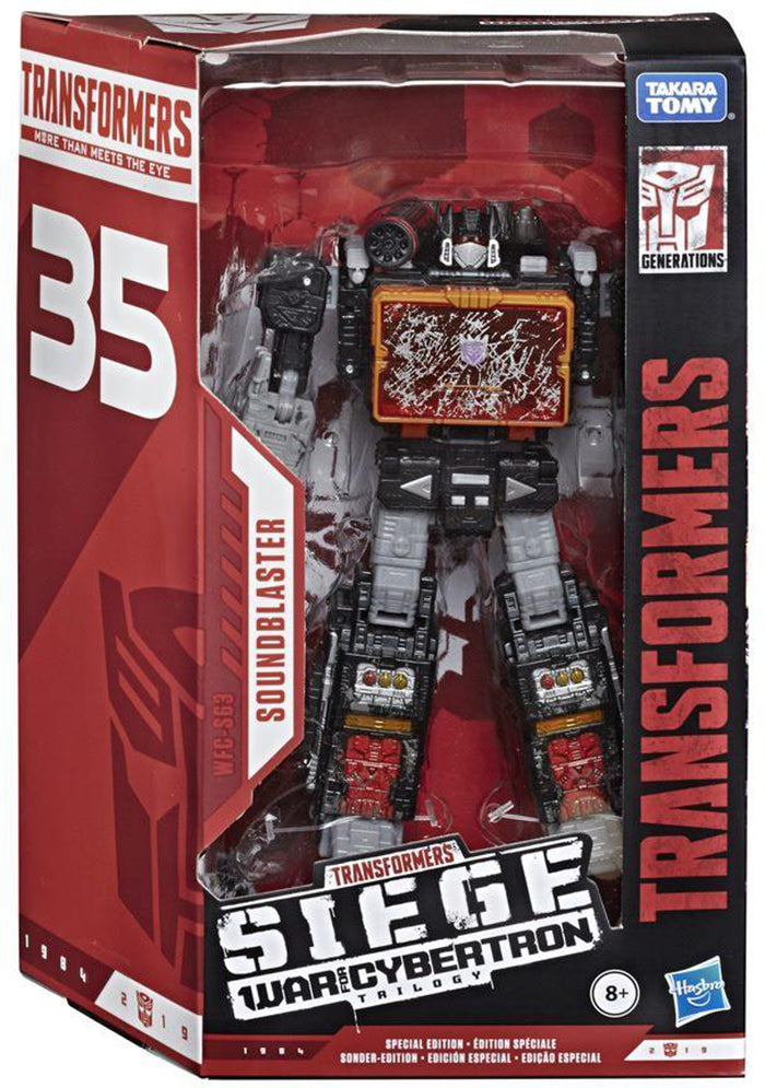 Transformers War For Cybertron Siege 35th Anniversary 7 Inch