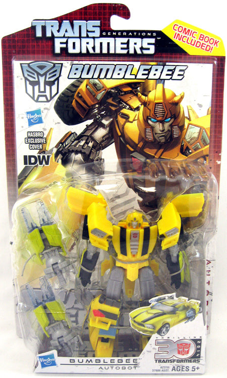 Transformes Generations 6 Inch Action Figure Deluxe Class (2013 Wave 2) - Bumblebee S2 #4