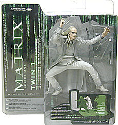 TWIN 1 The Matrix Reloaded Series 1 Movie Figure McFarlane Toys Spawn