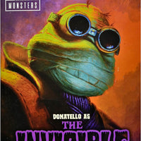 Universal Monsters Teenage Mutant Ninja Turtles 7 Inch Action Figure Ultimate - Donatello Invinsible Man