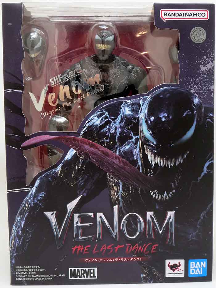 Venom The Last Dance 6 Inch Action Figure S.H. Figuarts