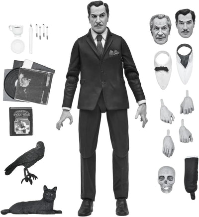 Vincent Price 7 Inch Action Figure Ultimate - Vincent Price (Black & White)
