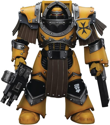 Warhammer 40000 5" Figure 1/18 Scale - Imperial Fists Legion Cataphractii Terminator Squad Legion Cataphractii Chainfist