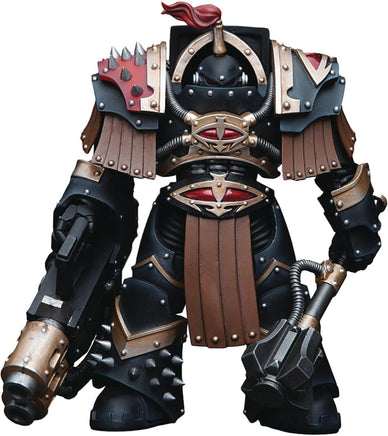 Warhammer 40000 5 Inch Figure 1/18 Scale - Sons of Horus MKIV Terminator Squad Justaerin with Multi-melta and Power Maul