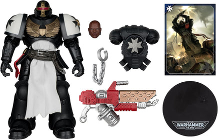 Warhammer 40000 7 Inch Action Figure - Black Templars Primaris Crusader