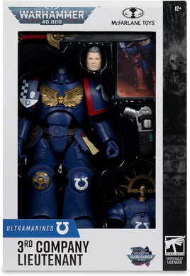 Warhammer 40000 7 Inch Action Figure - Ultramarines 3rd Company Lieutenant