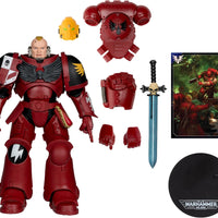 Warhammer 40000 7 Inch Action Figure Wave 11 - Assault Intercessor Sergeant (Blood Angel)