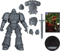 Warhammer 40000 7 Inch Action Figure Wave 11 - Assault Intercessor Sergeant (Blood Angel) Artist Proff
