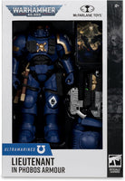 Warhammer 40000 7 Inch Action Figure Wave 11 - Lieutenant In Phobos Armour (Ultramarines)