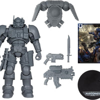 Warhammer 40000 7 Inch Action Figure Wave 11 - Lieutenant In Phobos Armour (Ultramarines) Artist Proof