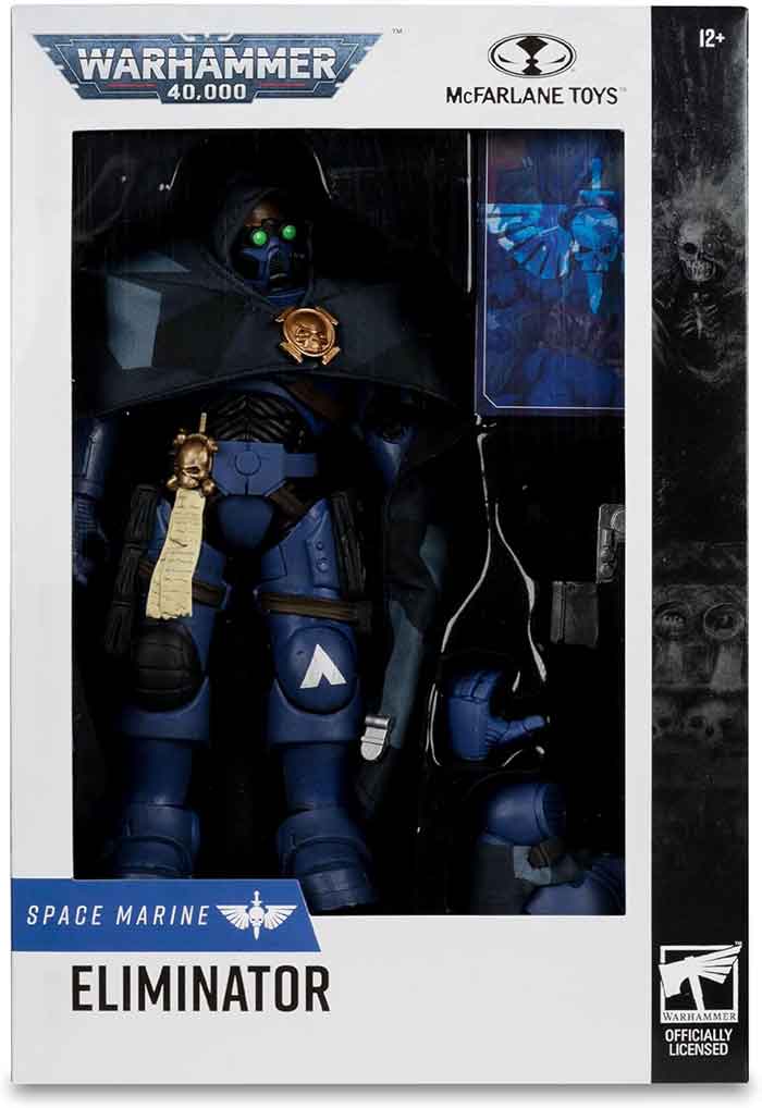 Warhammer 40000 7 Inch Action Figure Wave 9 - Eliminator (Space Marine)