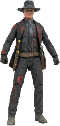 Westworld 7 Inch Action Figure Select Series - Man In Black Battle Damaged