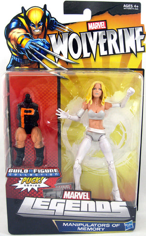 Marvel Legends Wolverine 6 Inch Action Figure Puck Series - Emma Frost