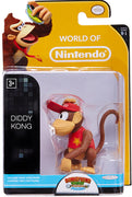 World Of Nintendo Donkey Kong Country 2.5 Inch Action Figure Limited Articulation Wave 1 - Diddy Kong