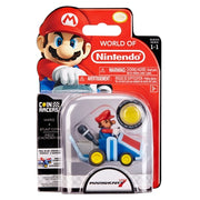 Super Mario World Of Nintendo Super Mario Kart 2 Inch Action Figure Coin Racers Wave 1 - Mario