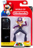 World Of Nintendo Super Mario 2.5 Inch Action Figure Limited Articulation Wave 1 - Waluigi