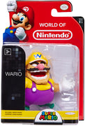 World Of Nintendo Super Mario 2.5 Inch Action Figure Limited Articulation Wave 1 - Wario