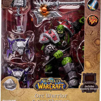 World Of Warcraft 7 Inch Static Figure Common Wave 1 - Orc Warrior & Shaman