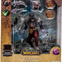 World Of Warcraft 7 Inch Static Figure Epic Wave 1 - Elf Druid & Rogue