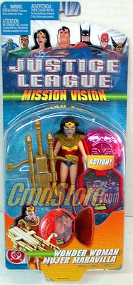 WONDER WOMAN (C0283) Mission Vision Justice League JLA Action Figure Mattel