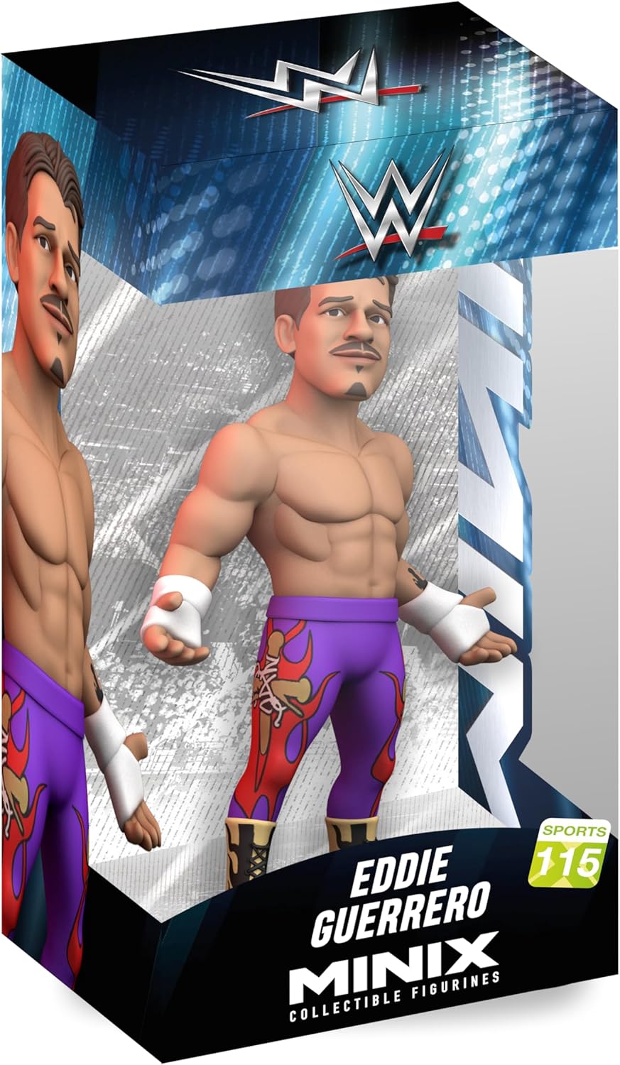 未使用 WWE公式グッズ ミニアンブレラ WWE Wrestling 3.75 Inch Action Figure Minix - Eddie Guerrero| Cmdstore