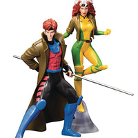 X-Men 1992 7 Inch Statue Figure ArtFX+ - Gambit & Rogue