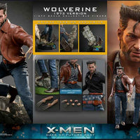 X-Men Days of Future Past 12 Inch Action Figure 1/6 Scale Deluxe - Wolverine 1973 Version Hot Toys 9115362